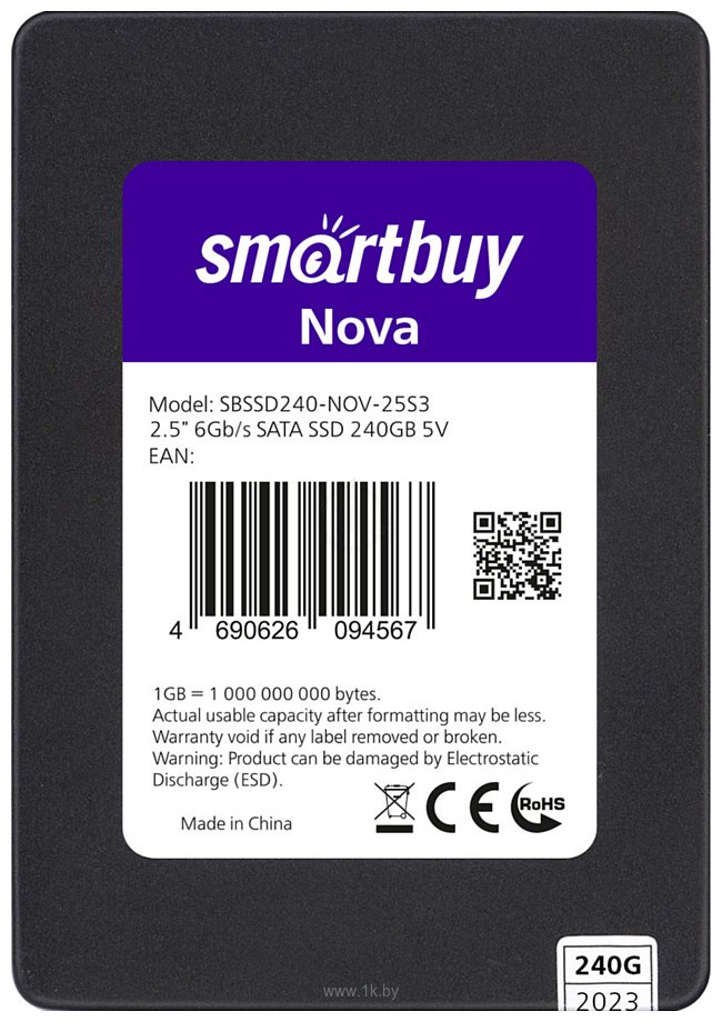 Фотографии SmartBuy Nova 240GB SBSSD240-NOV-25S3