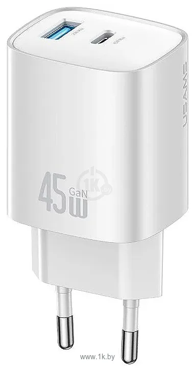 Фотографии Usams CC290 T66 45W GaN Фотографии Usams CC290 T66 45W GaN