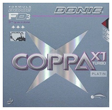 Фотографии Donic Coppa X1 Turbo Platin (max, черный)