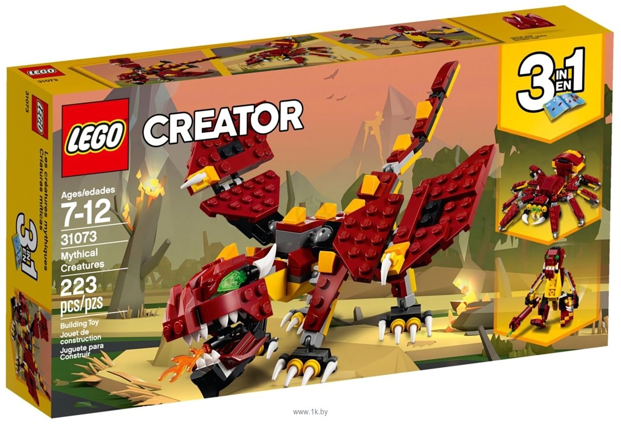 Фотографии LEGO Creator 31073 Мифические существа