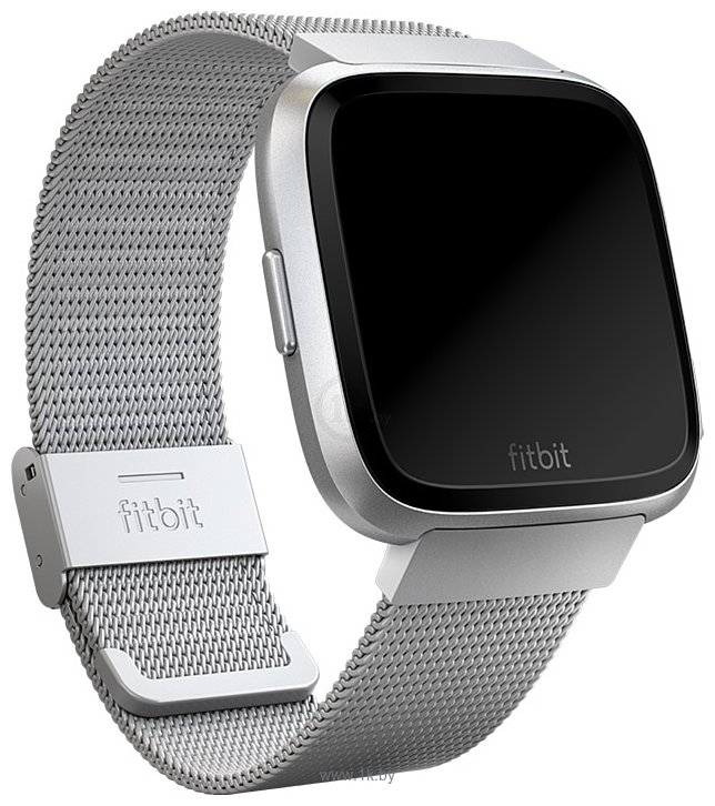 Фотографии Fitbit сетчатый для Fitbit Versa (серебристый)