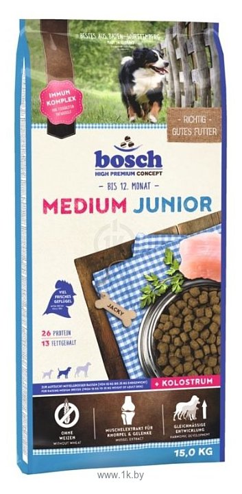 Фотографии Bosch (15 кг) Junior Medium