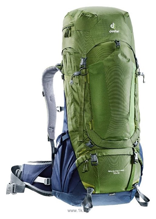 Фотографии Deuter Aircontact PRO 70+15 green (pine/navy)