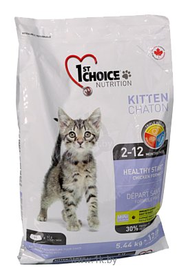 Фотографии 1st Choice (5.44 кг) HEALTHY START for KITTENS