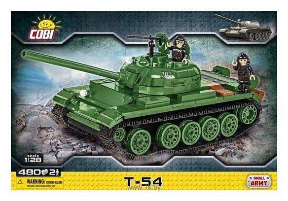 Фотографии Cobi Small Army 2613 Танк T-54