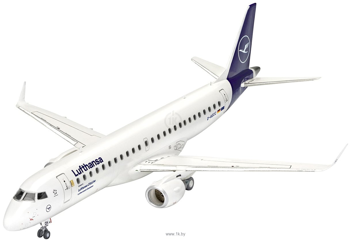 Фотографии Revell 03883 Embraer 190 Lufthansa New Livery