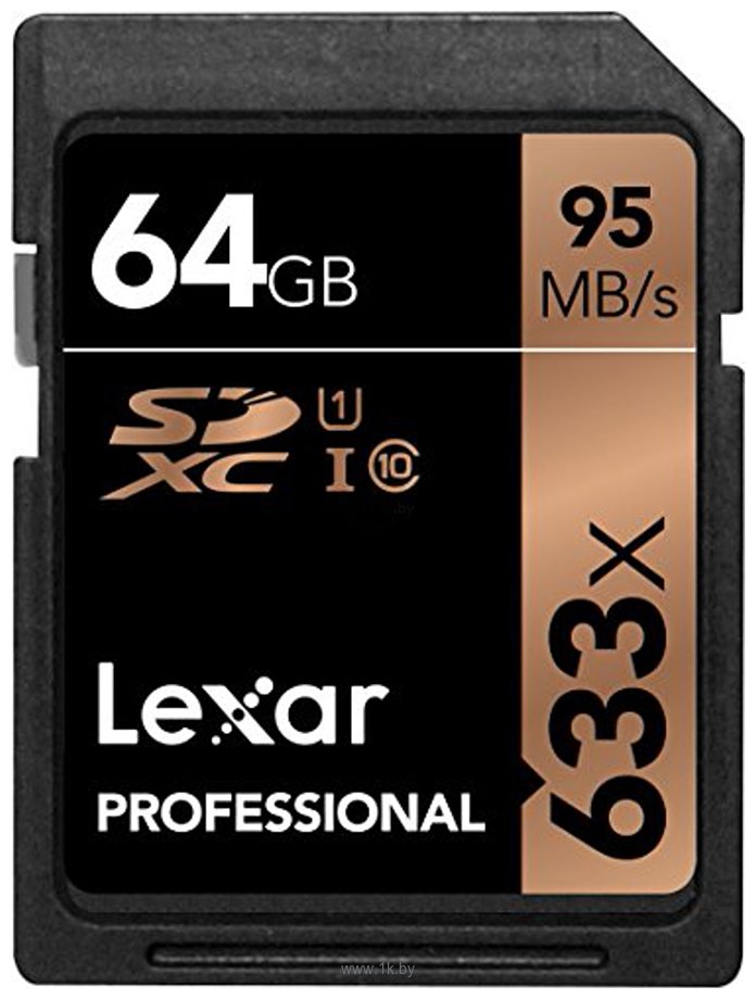 Фотографии Lexar Professional 633x SDXC UHS-I 64GB