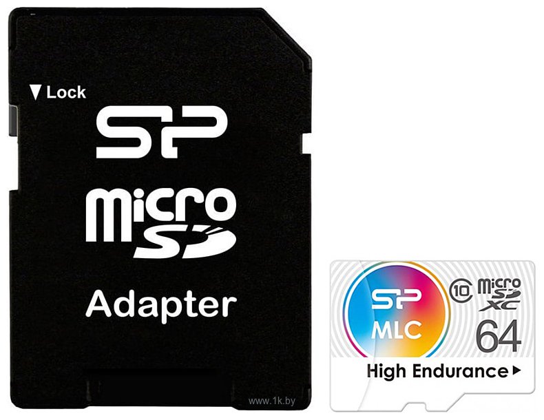 Фотографии Silicon Power High Endurance microSDXC SP064GBSTXIU3V10SP 64GB (с адаптером)