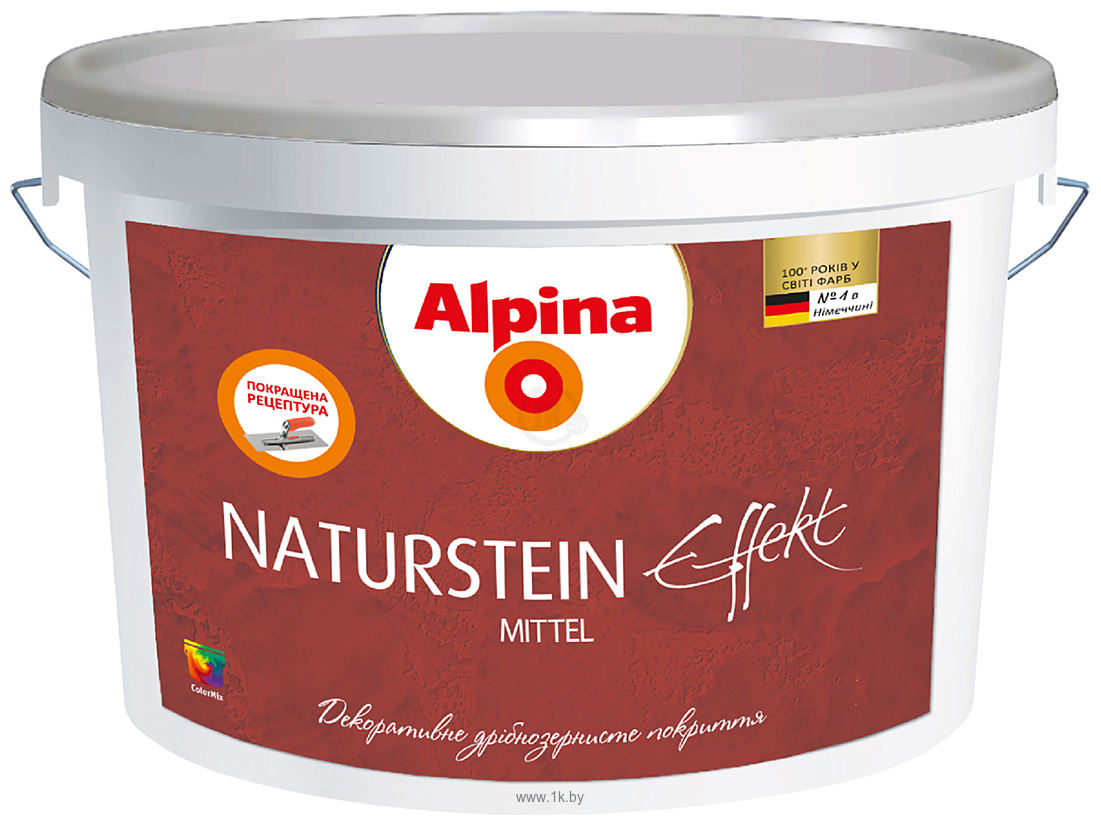 Фотографии Alpina Effekt Naturstein Mittel (14 кг)