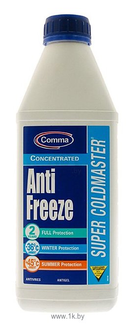 Фотографии Comma Super Coldmaster - Antifreeze 1л