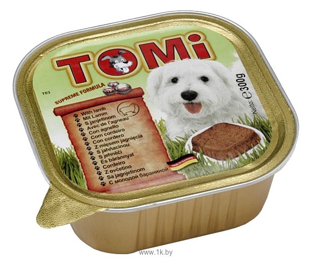 Фотографии ToMi (0.3 кг) 1 шт. Ламистер для собак с ягненком