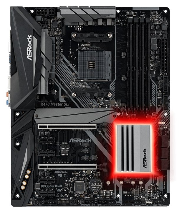 Фотографии ASRock X470 Master SLI