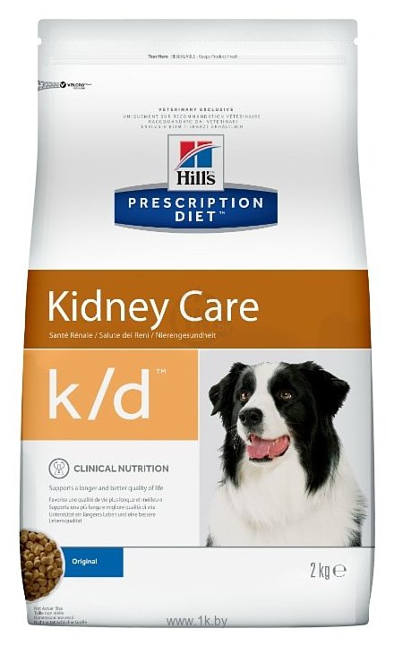 Фотографии Hill's (2 кг) Prescription Diet K/D Canine Renal Helth dry