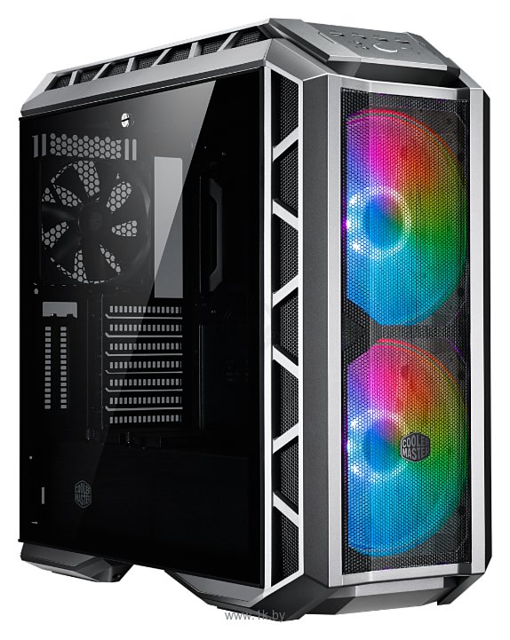 Фотографии Cooler Master MasterCase H500P Mesh ARGB (MCM-H500P-MGNN-S11) w/o PSU Gunmetal Grey