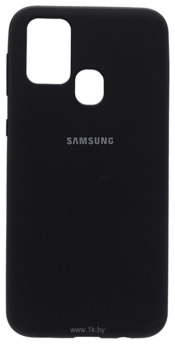 Фотографии EXPERTS Soft-Touch для Samsung Galaxy M21 с LOGO (черный)