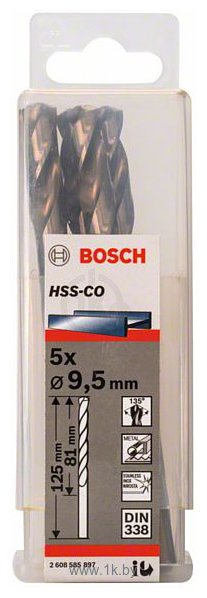 Фотографии Bosch 2608585897 5 предметов