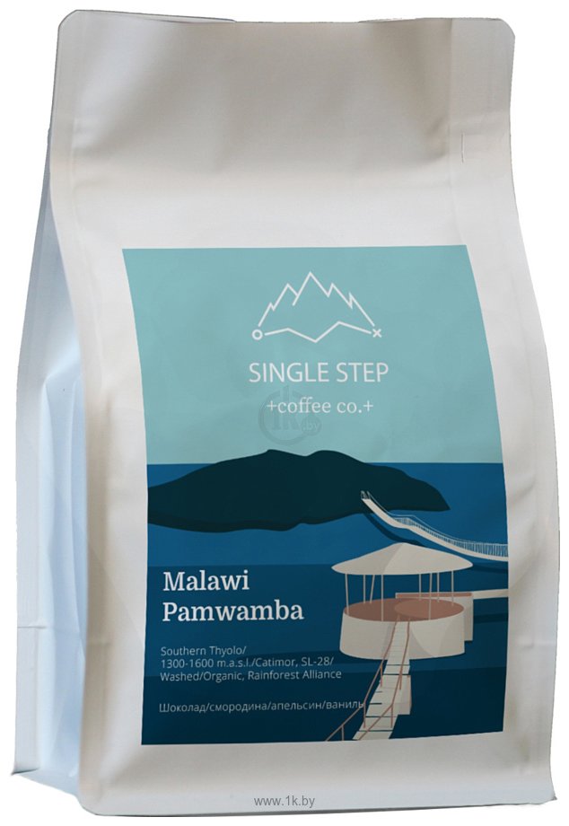 Фотографии Single Step Coffee Малави Памвамба в зернах 250 г