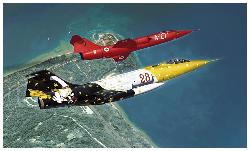 Фотографии Italeri 2777 F-104G Starfighter Special Color