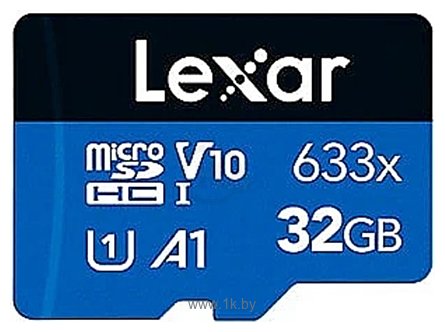 Фотографии Lexar 633x microSDHC LMS0633032G-BNNNG 32GB