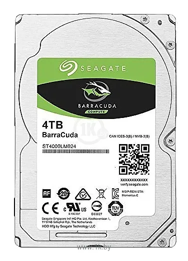 Фотографии Seagate ST4000LM024 Фотографии Seagate ST4000LM024