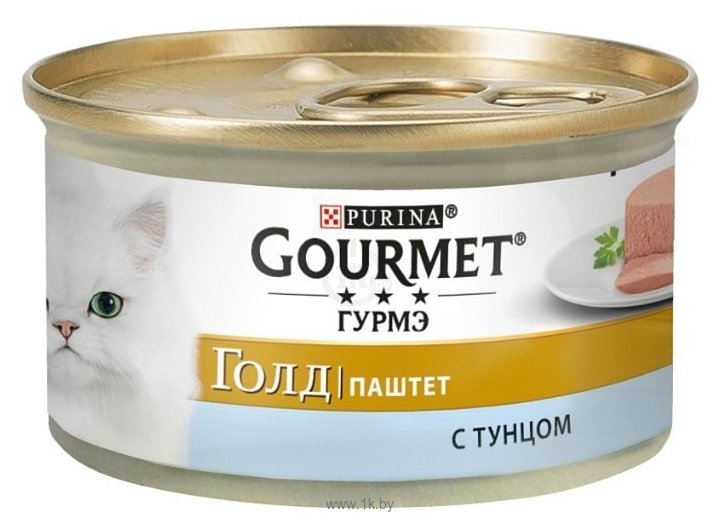 Фотографии Gourmet (0.085 кг) 1 шт. Gold Паштет с тунцом
