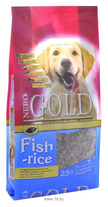 Фотографии Nero Gold Adult Fish & Rice (2.5 кг)