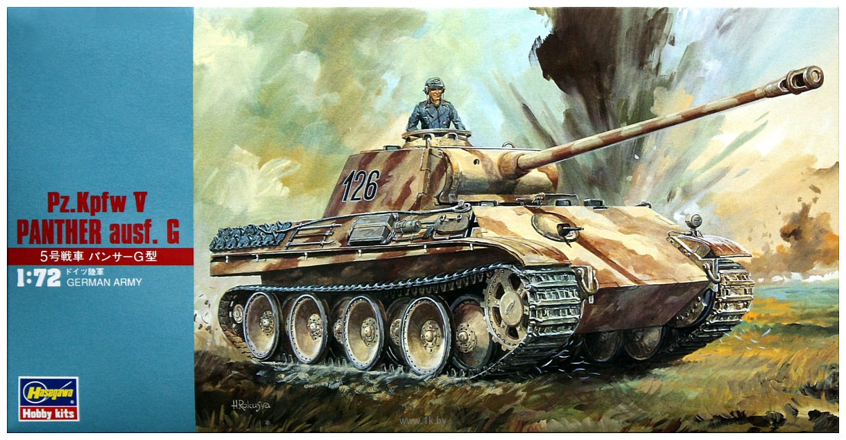 Фотографии Hasegawa Средний танк Pz.Kpfw V Panther Ausf.G