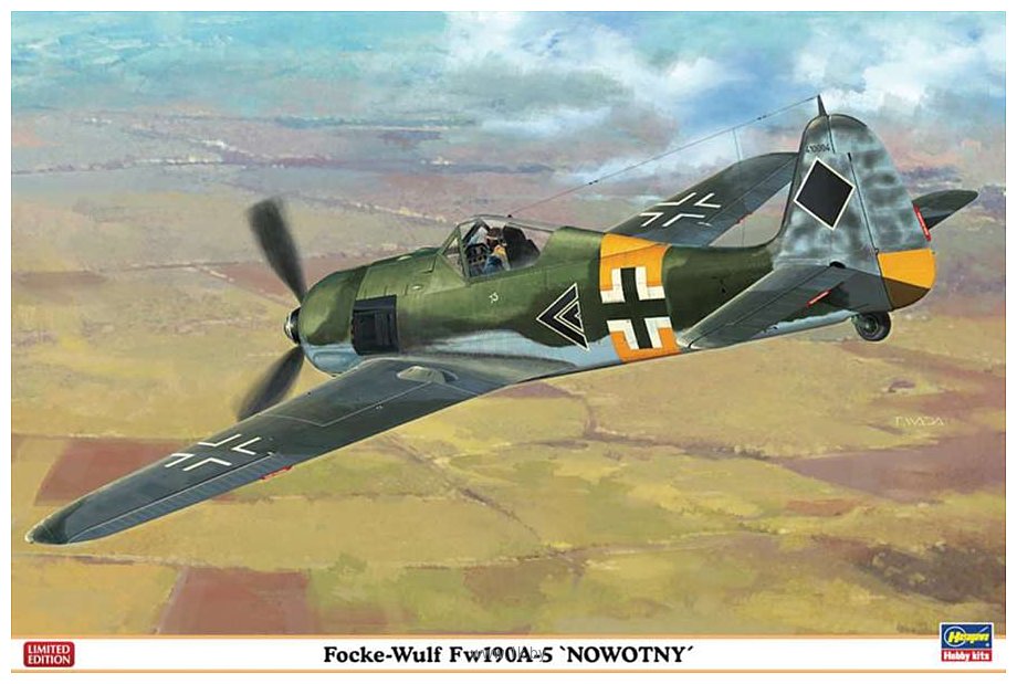 Фотографии Hasegawa Истребитель Focke Wulf FW190A-5 Nowotny