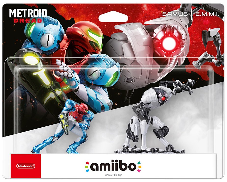 Фотографии Nintendo Комплект из 2-х Amiibo Самус Аран и E.M.M.I (коллекция Metroid)