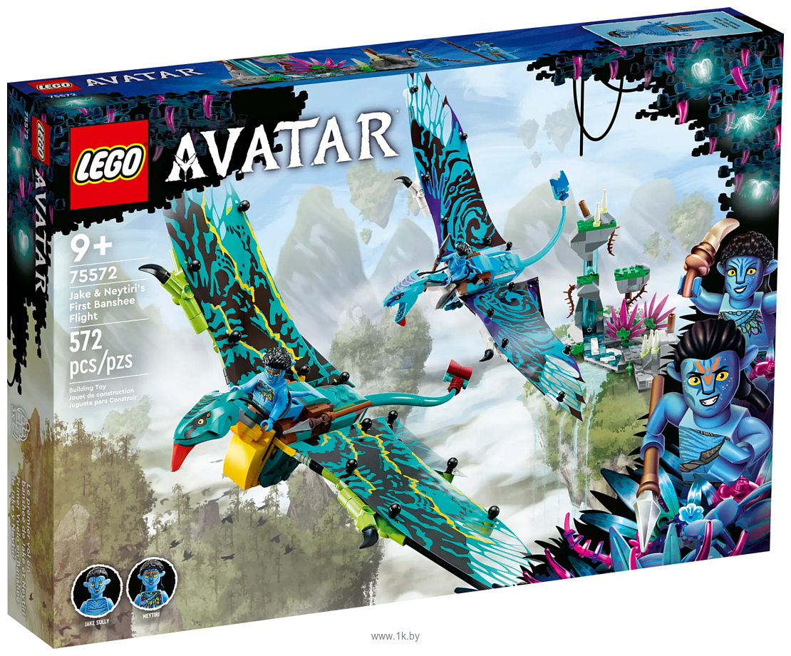 Фотографии LEGO Avatar 75572 Первый полет Джейка и Нейтири на Баншах