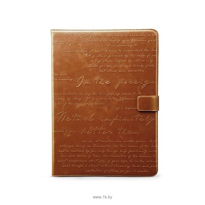 Фотографии Zenus Lettering Diary Brown for Samsung Galaxy Tab 3 10.1
