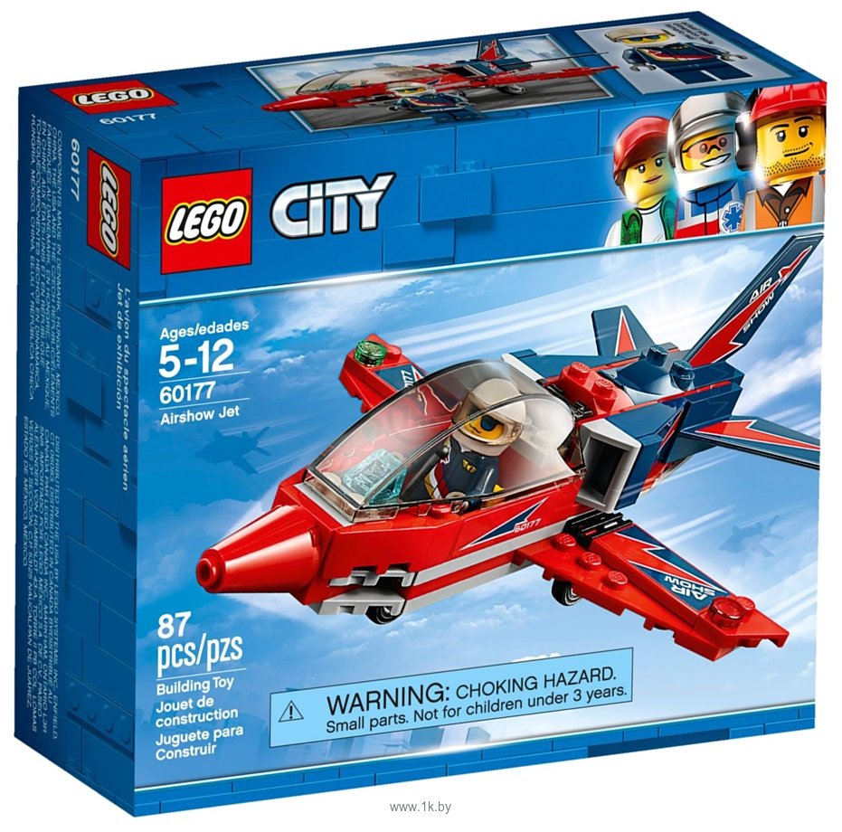 Фотографии LEGO City 60177 Реактивный самолет