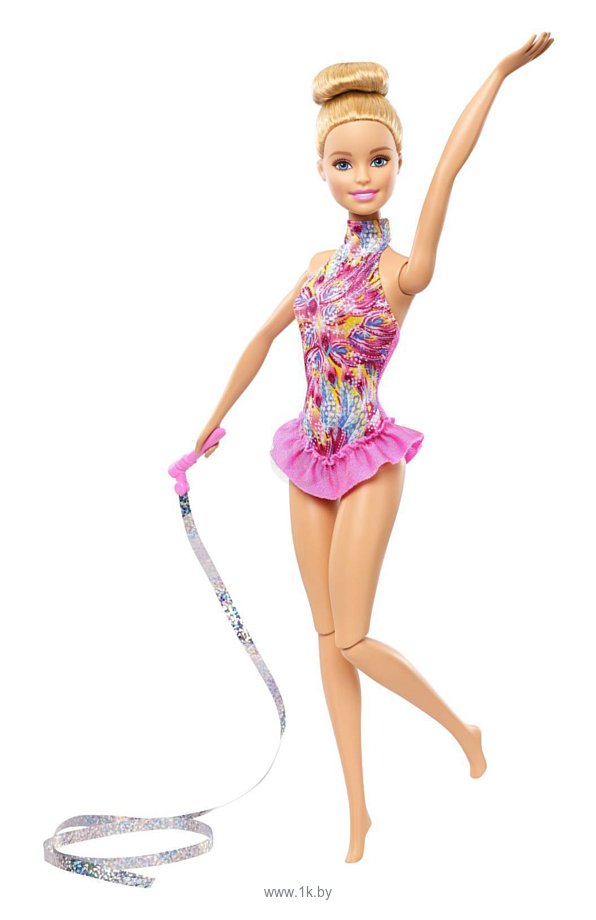 Фотографии Barbie Ribbon Gymnast Doll DKJ17