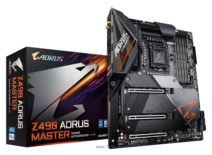 Фотографии GIGABYTE Z490 AORUS MASTER