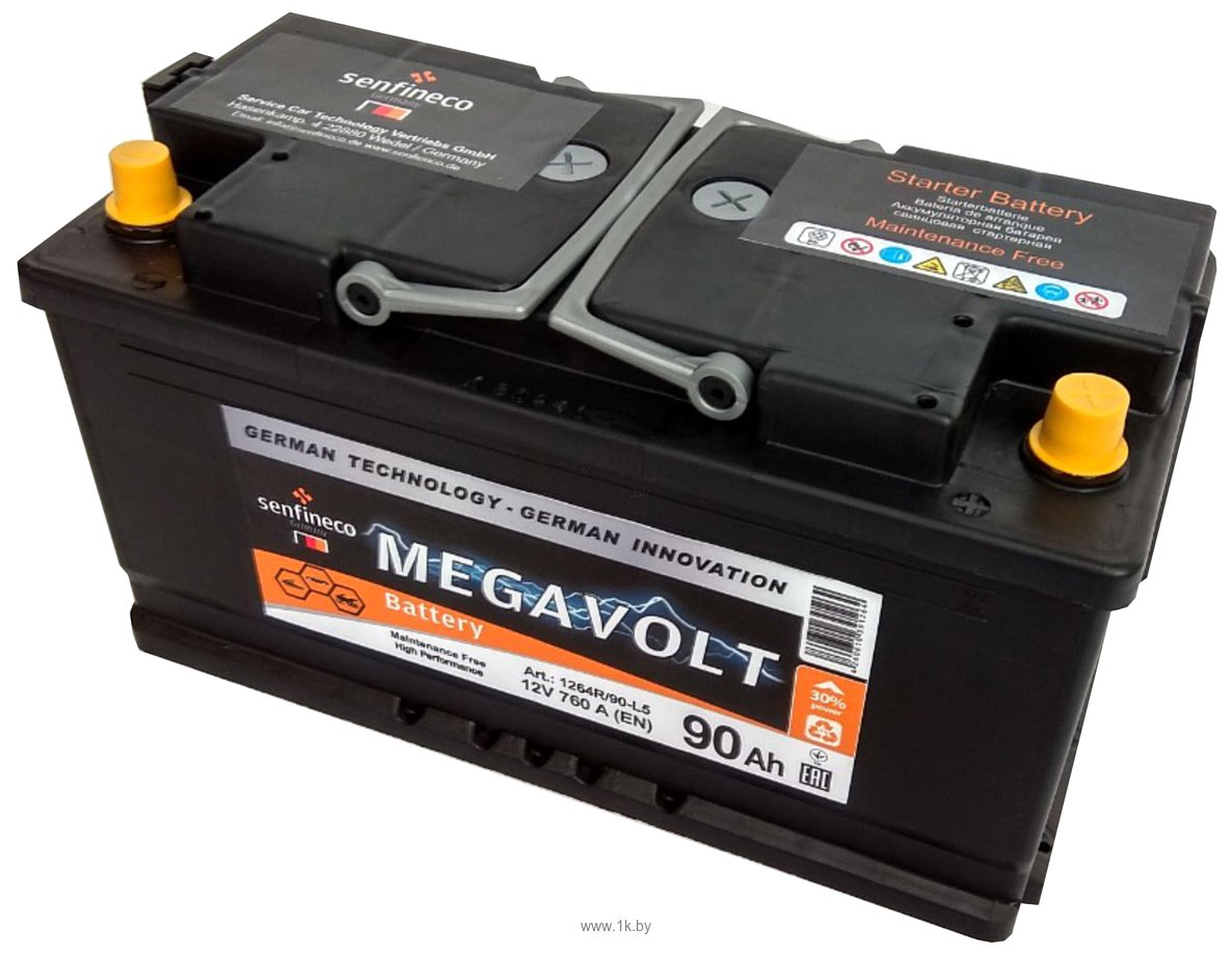 Фотографии Megavolt 12V +R (97Ah)