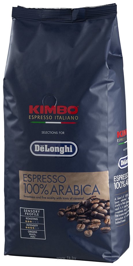 Фотографии Kimbo Delonghi Espresso 100% Arabica в зернах 1 кг