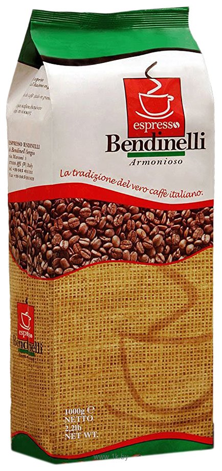 Фотографии Bendinelli Armonioso в зернах 1000 г