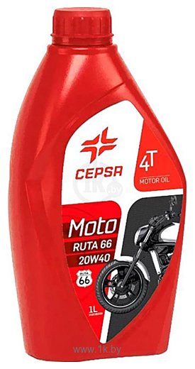 Фотографии CEPSA Moto 4T Ruta 66 20W-40 1л
