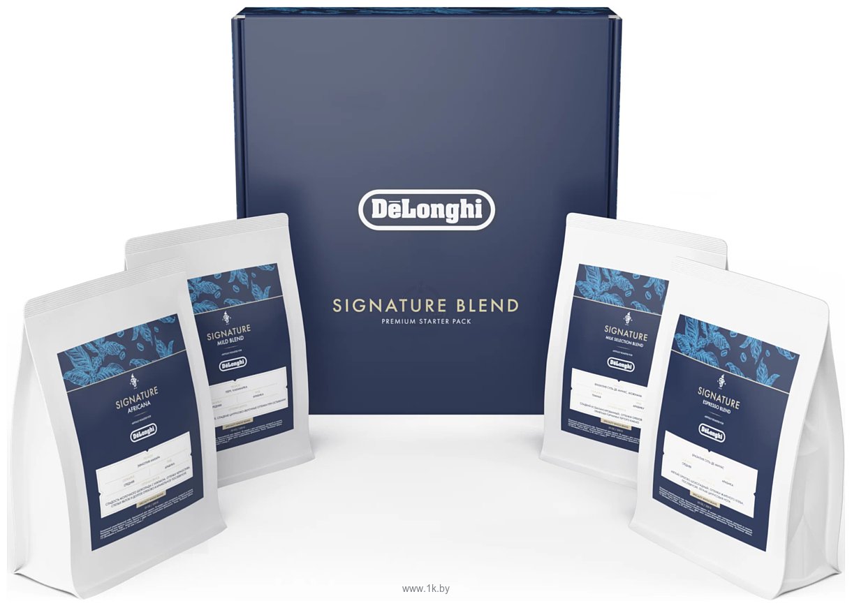 Фотографии DeLonghi Signature Blend зерновой 4x250 г