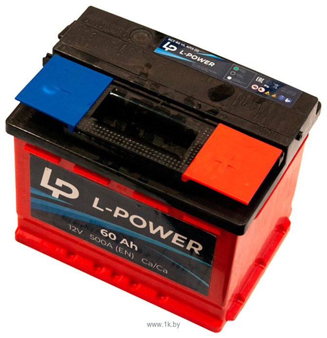 Фотографии L-Power 6СТ-60 АПЗ о.п. (60Ah)