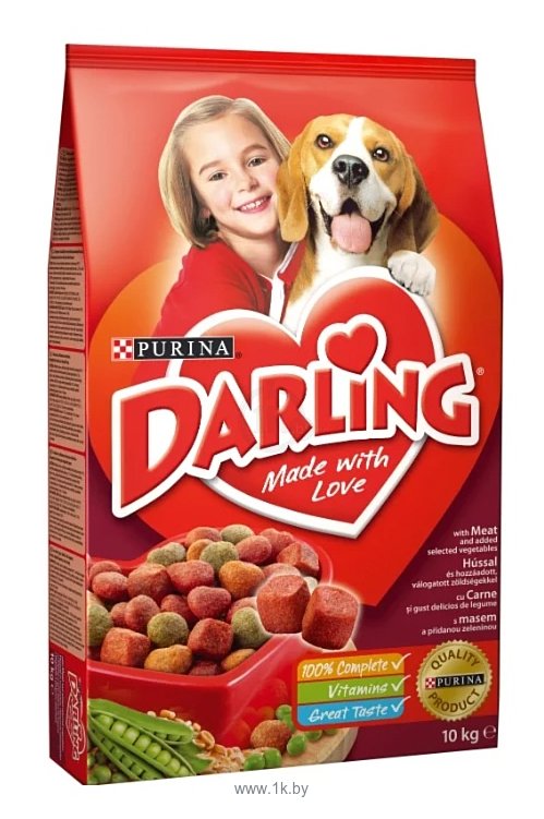 Фотографии Darling Для собак с мясом и овощами (10 кг)