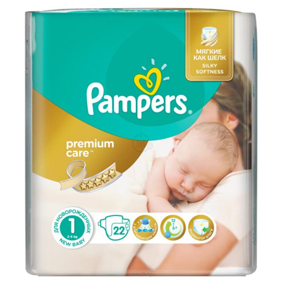 Фотографии Pampers Premium Care 1 Newborn 22 шт