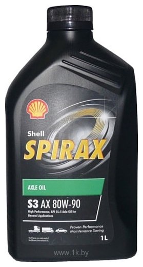 Фотографии Shell Spirax S3 AX 80W-90 1л