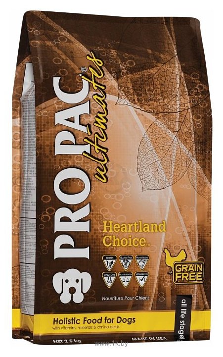 Фотографии Pro Pac (2.5 кг) Ultimates Heartland Choice Chicken Meal & Potato