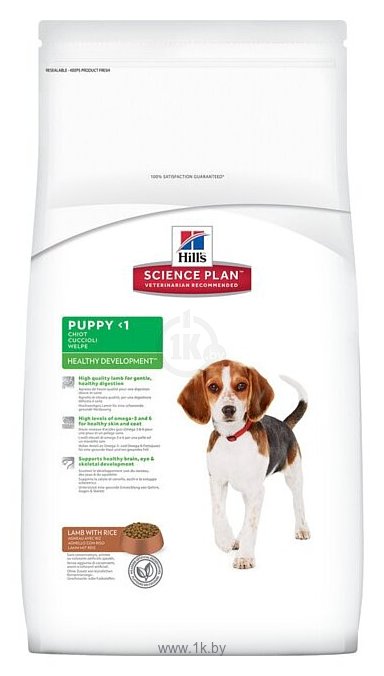 Фотографии Hill's (12 кг) Science Plan Puppy Healthy Development Medium Lamb & Rice