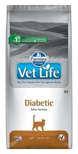 Фотографии Farmina Vet Life Feline Diabetic (2 кг)