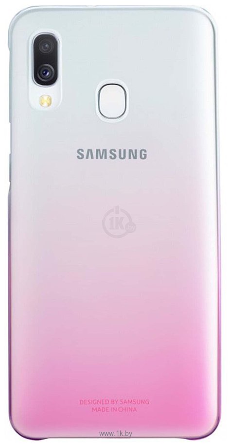 Фотографии Samsung Gradation Cover для Galaxy A40 (розовый)