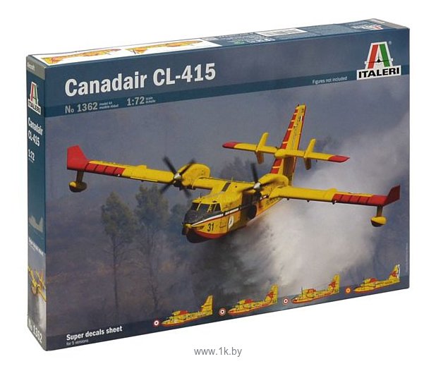 Фотографии Italeri 1362 Самолет Canadair CL-415