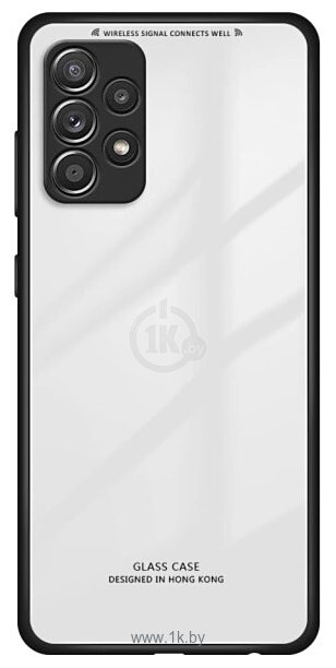 Фотографии Case Glassy для Samsung Galaxy A32 (5G) (белый)
