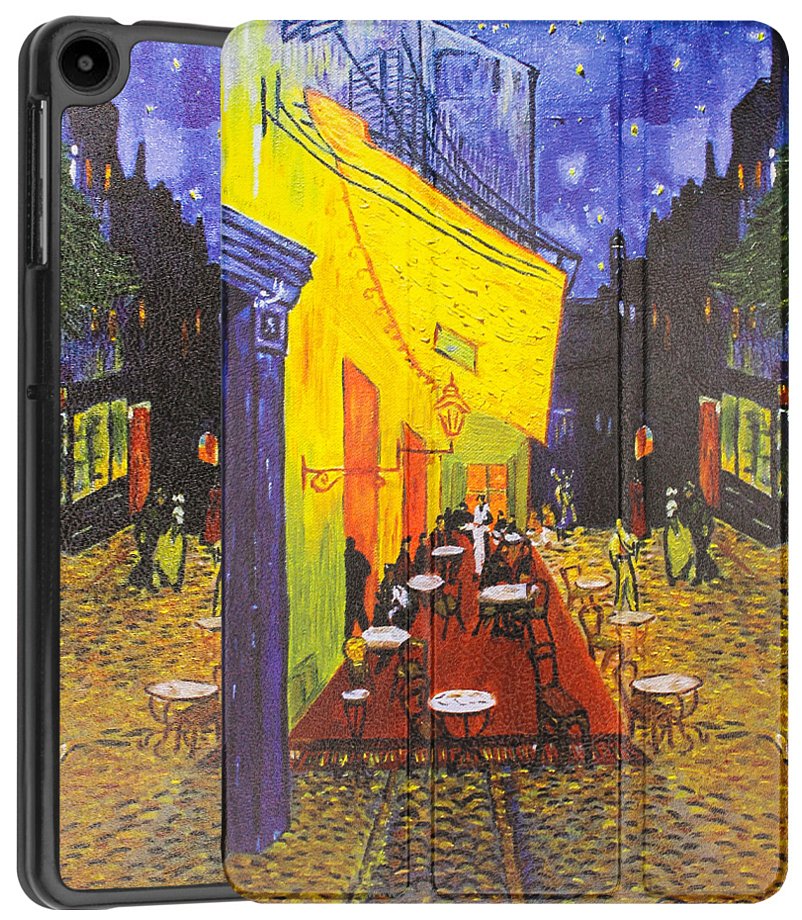 Фотографии JFK Smart Case для Huawei MatePad SE 10.4 (уличное кафе)